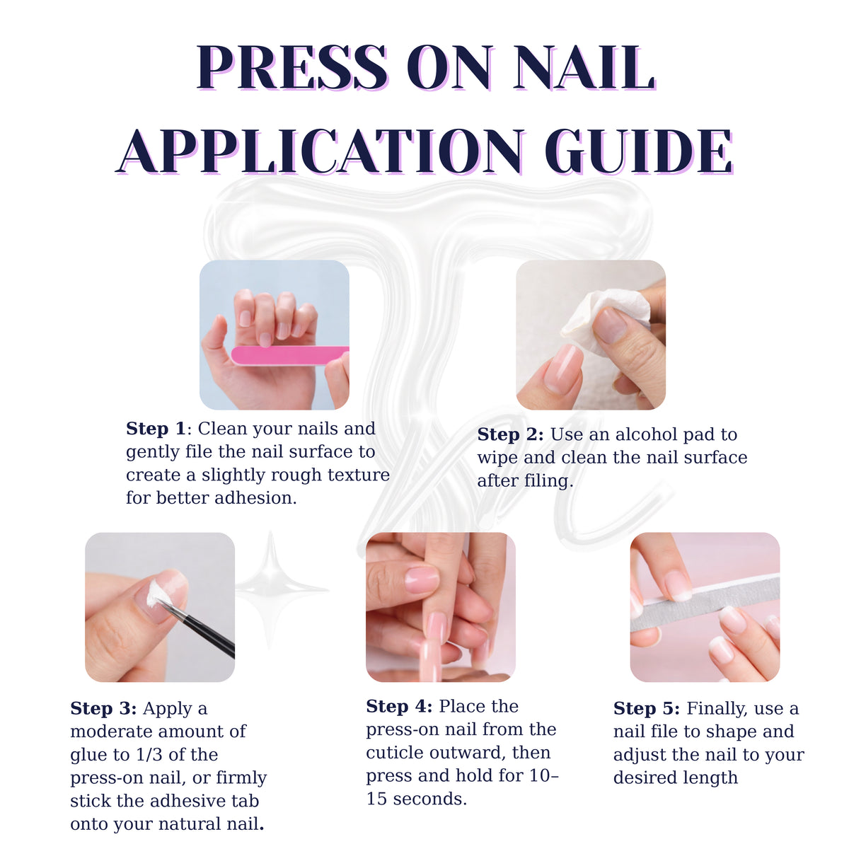 Press-on Nails Green Clover Almond