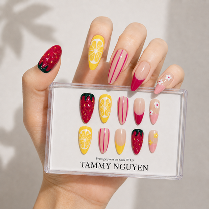 Press On Nail Summer Fruits