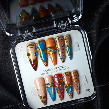 Press-on Nails Cyber Relic