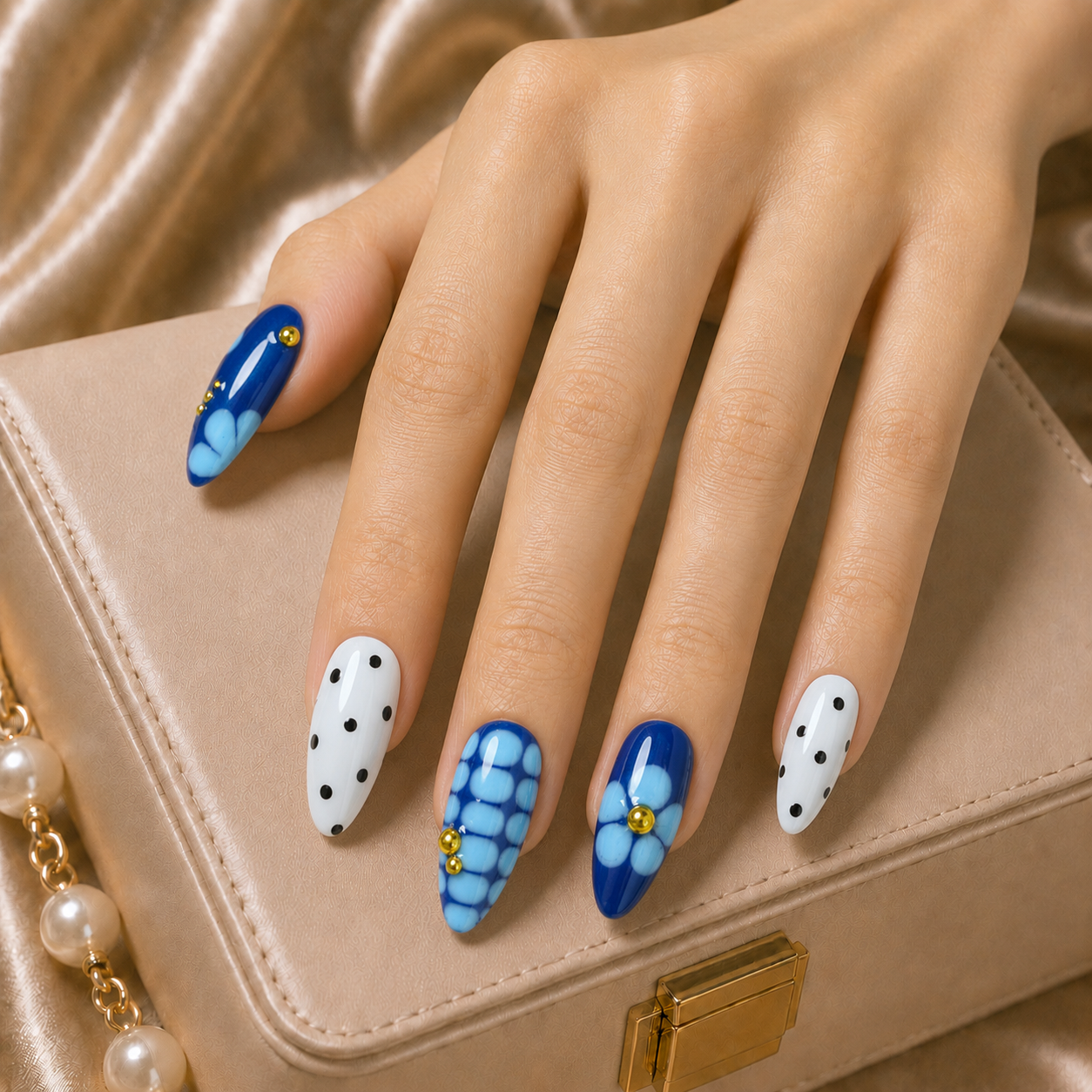 Press On Nail Summer Bloom