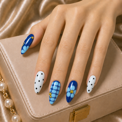 Press On Nail Summer Bloom