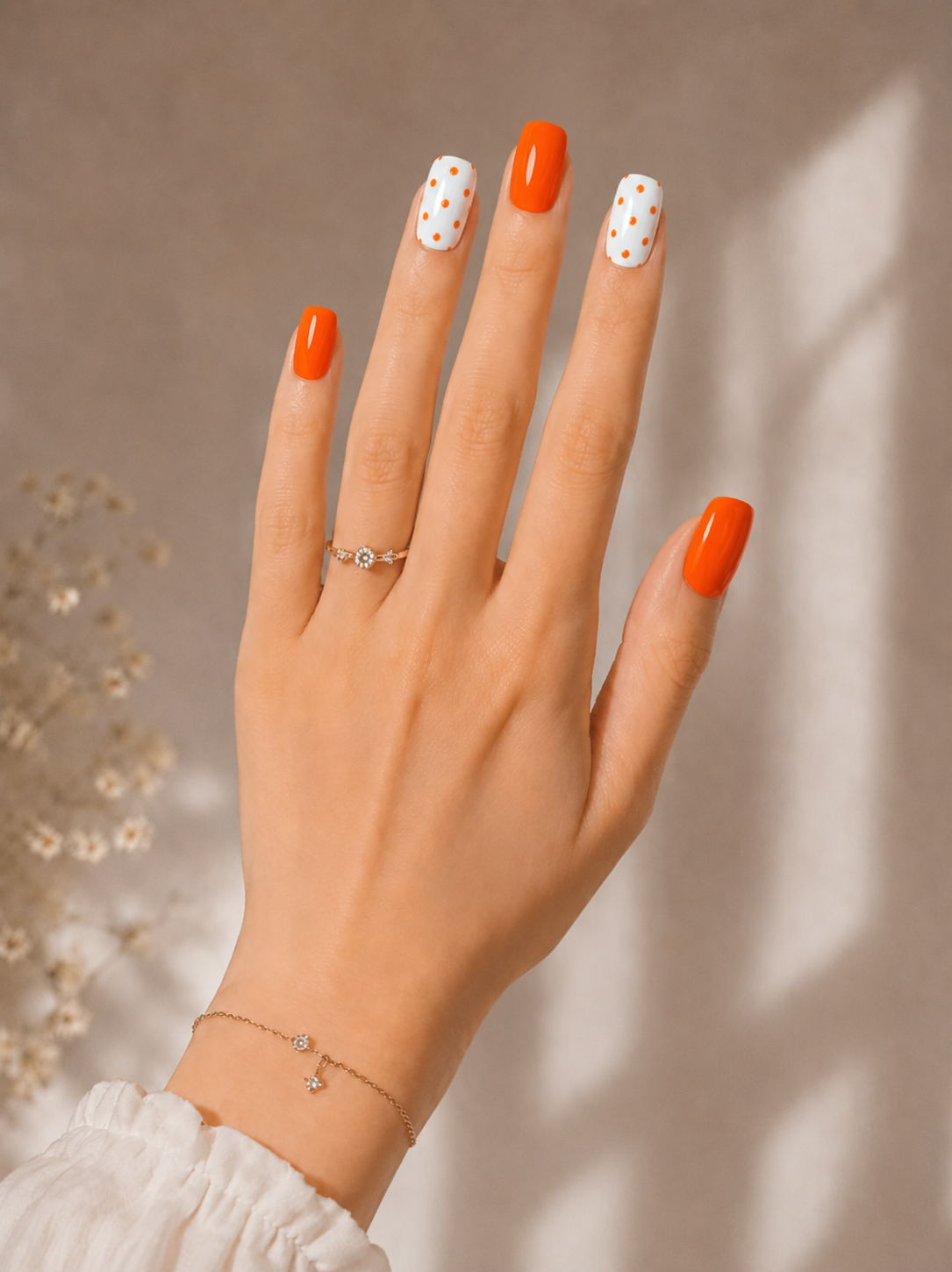 Press-on Nails Sunny Dot