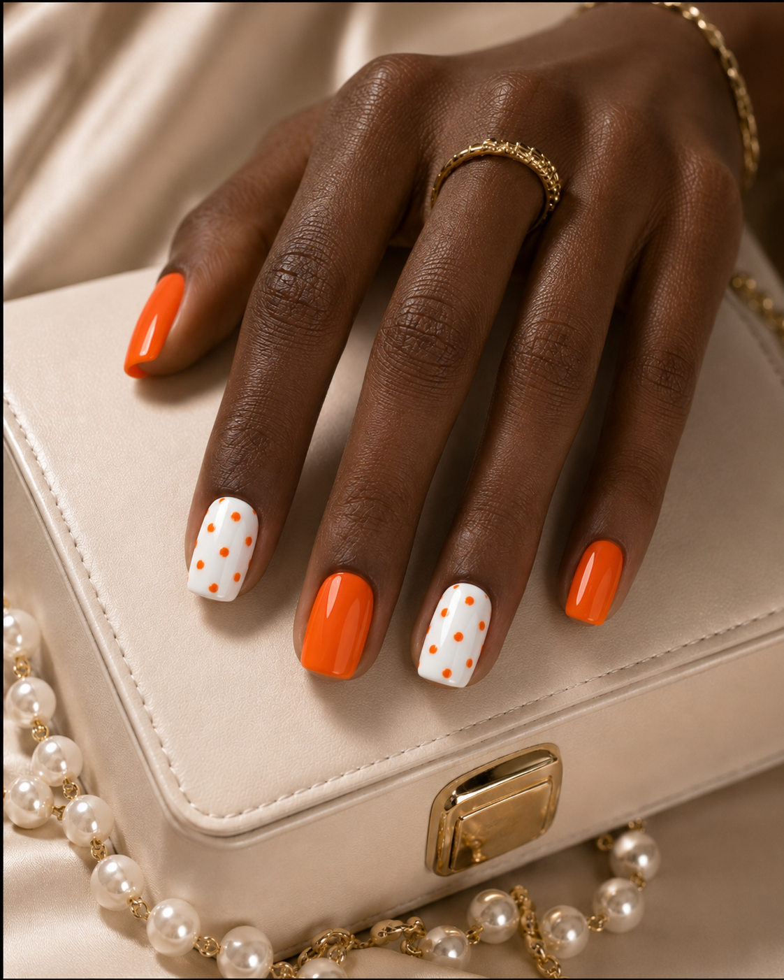 Press-on Nails Sunny Dot