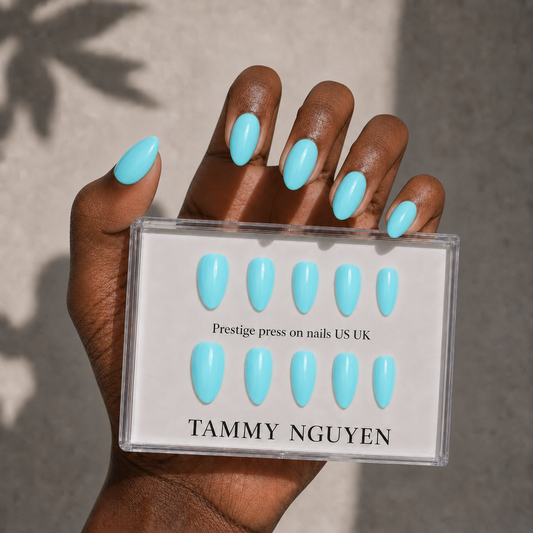 Press-on Nails Aqua Dream