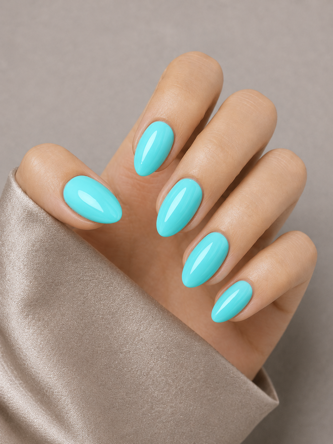 Press-on Nails Aqua Dream