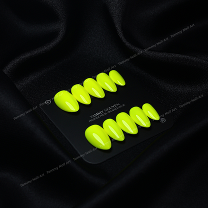 Press-on Nails Lime Pop