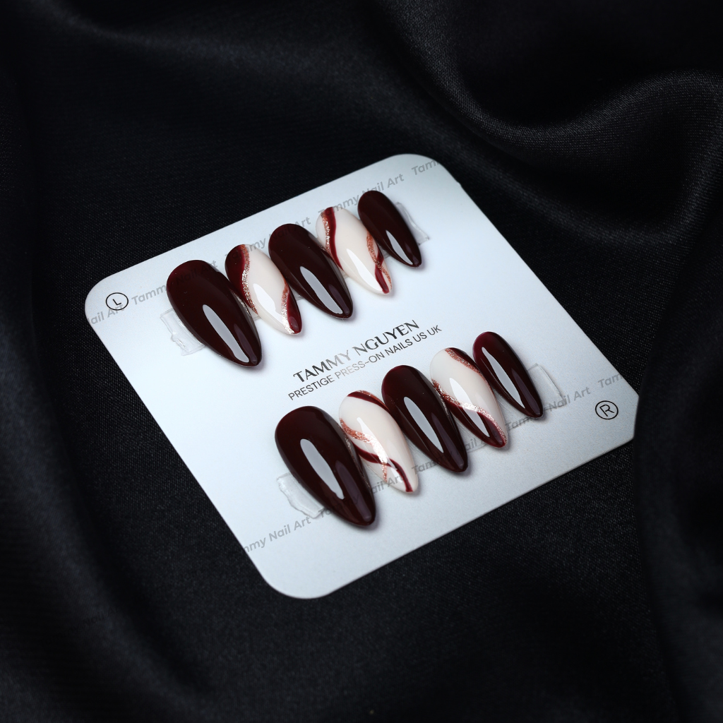 Press-on Nails Summer Wine