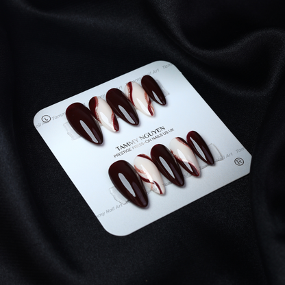 Press-on Nails Summer Wine