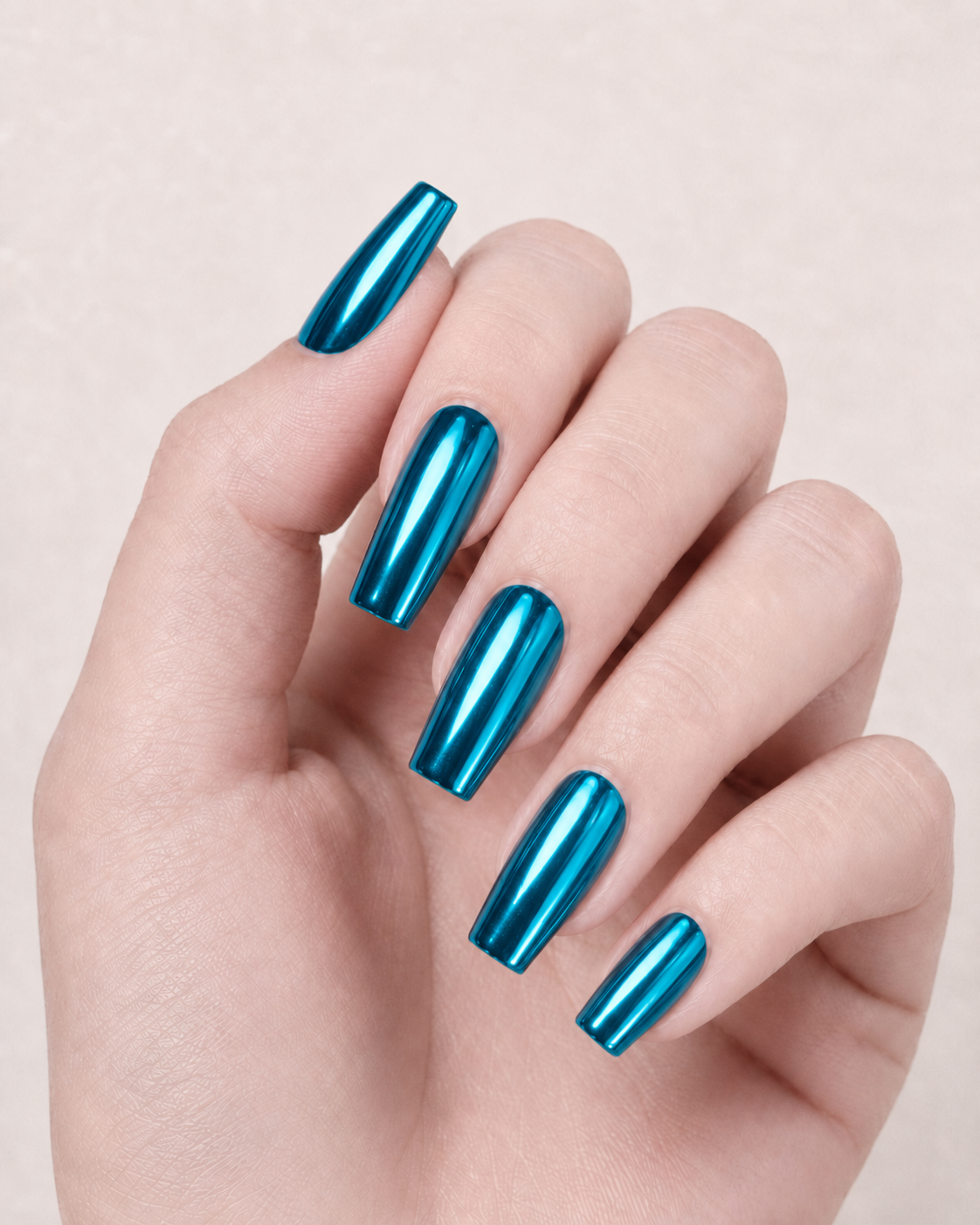 Press-on Nails Cyber Abyss