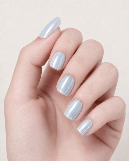 Press-on Nails Milky Angel