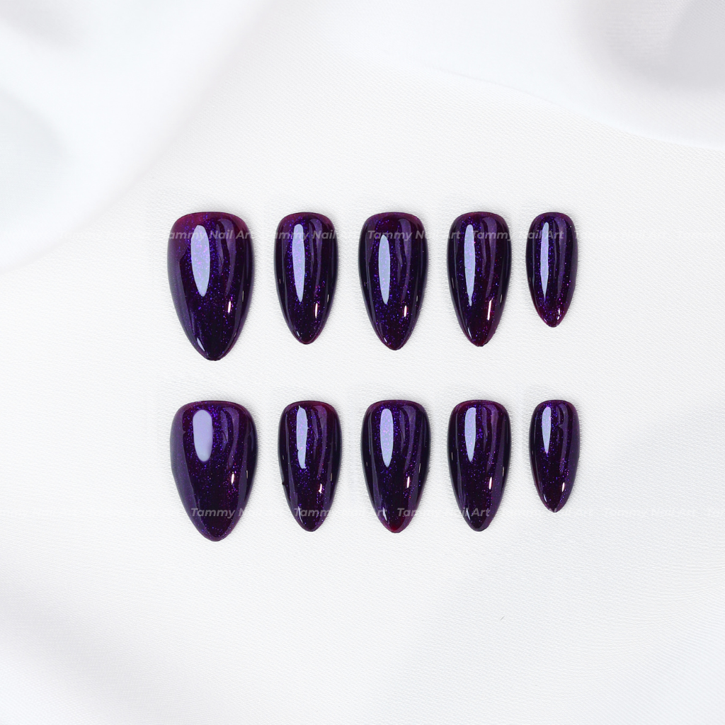 Press-on Nails Sugarplum Night