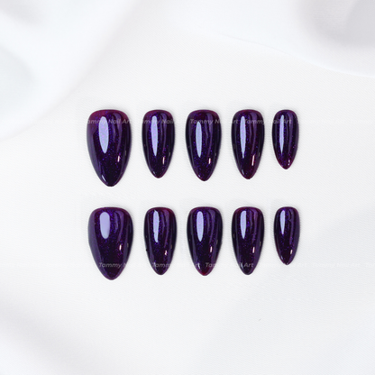 Press-on Nails Sugarplum Night