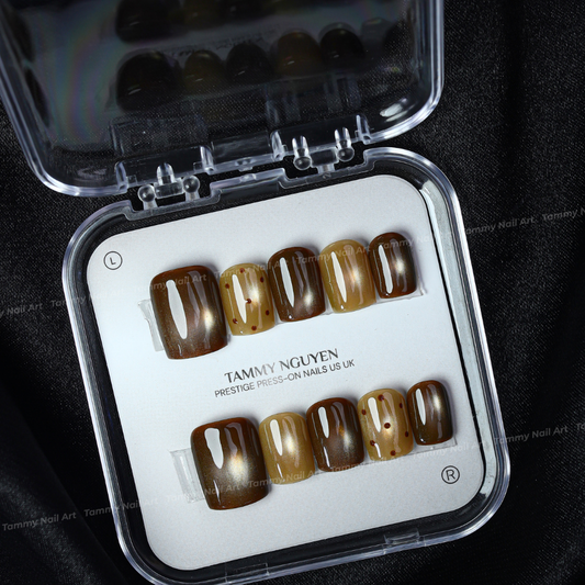 Press-on Nails Baby Mocha