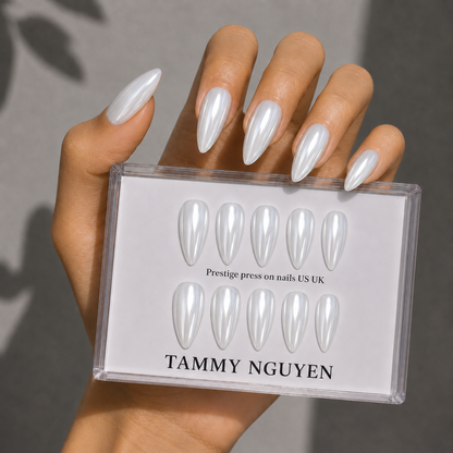 Press-on Nails Pearl Mirror