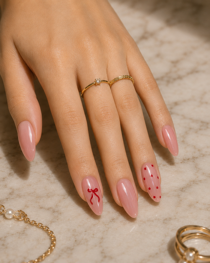 Press-on Nails Cupid Bow