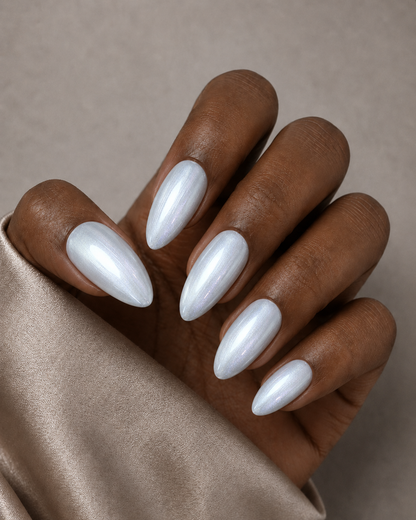 Press-on Nails Opal Satin