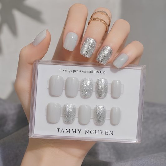 Press-on Nails Baby Crystal