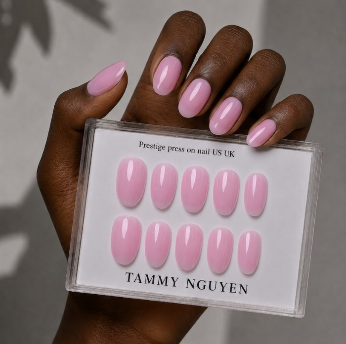 Press-on Nails Rose Jelly