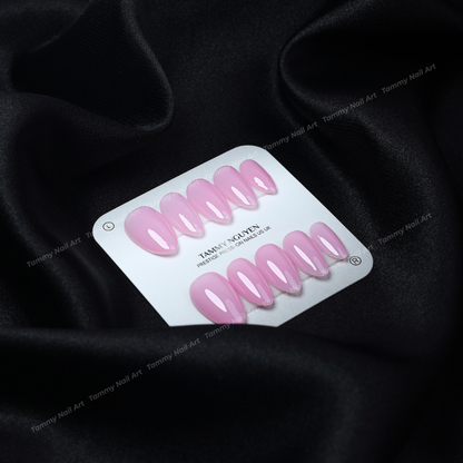 Press-on Nails Rose Jelly