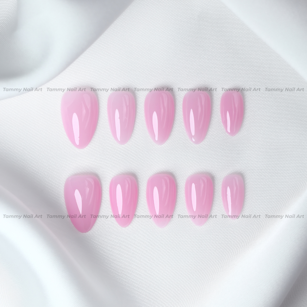 Press-on Nails Rose Jelly