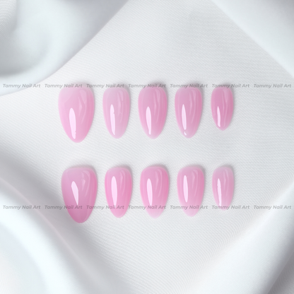 Press-on Nails Rose Jelly