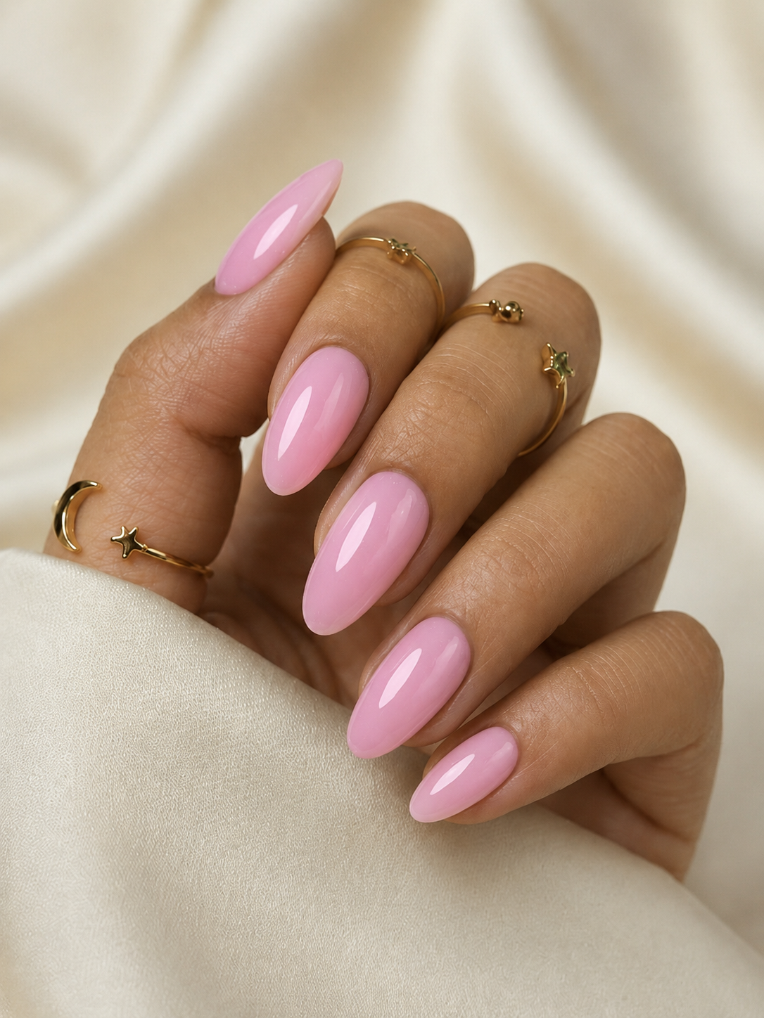 Press-on Nails Rose Jelly