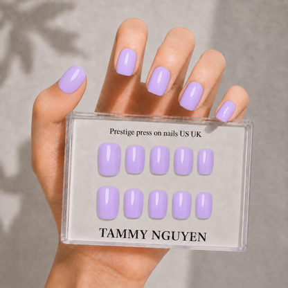 Press-on Nails Baby Lavender