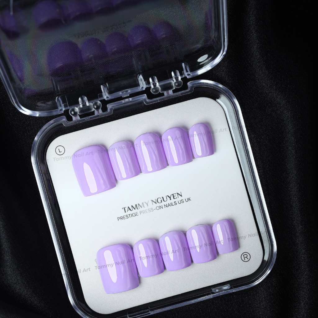 Press-on Nails Baby Lavender