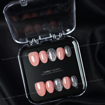 Press-on Nails Blush Spritz