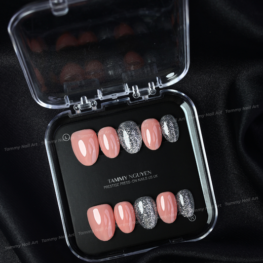Press-on Nails Blush Spritz