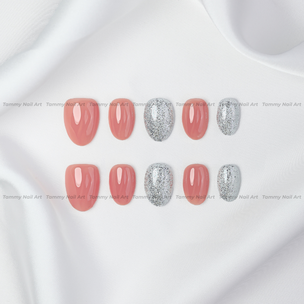 Press-on Nails Blush Spritz