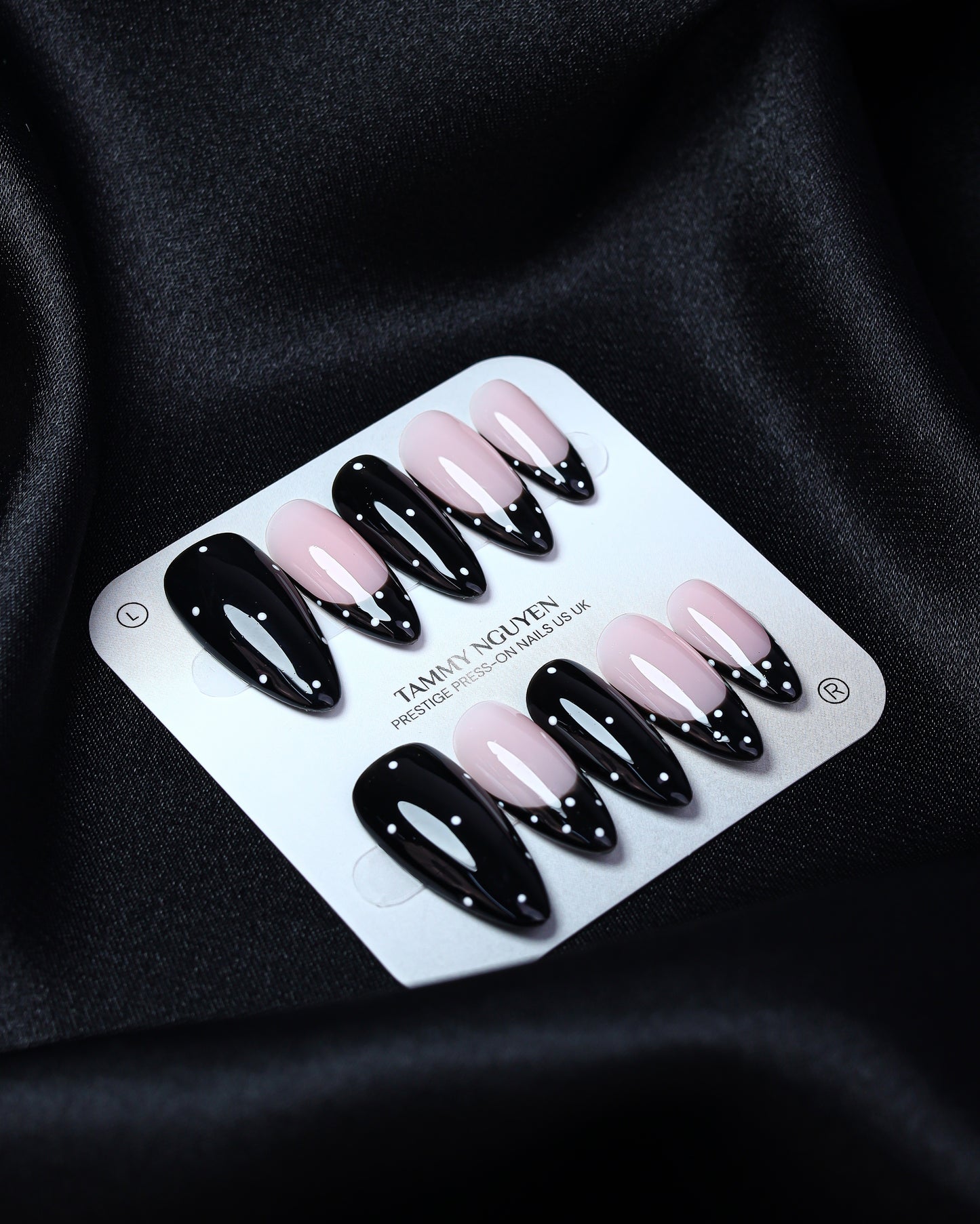 Press On Nail Pretty Polka Dot