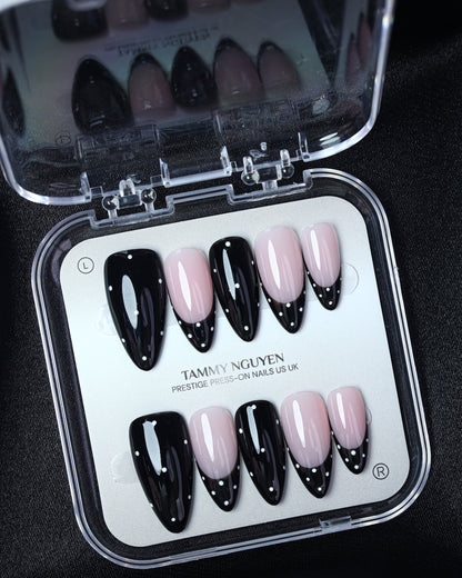Press On Nail Pretty Polka Dot