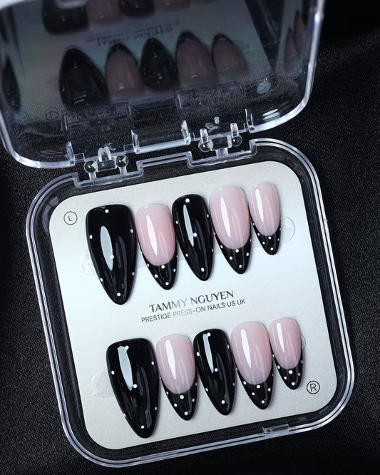 Press On Nail Pretty Polka Dot