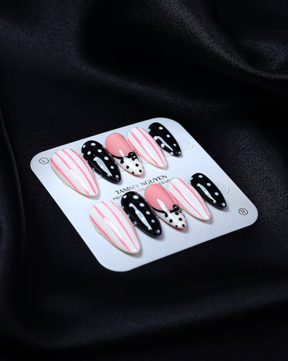 Press On Nail Cute Pink