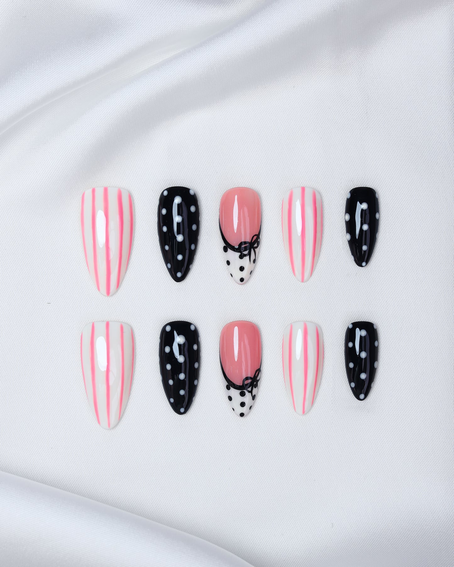 Press On Nail Cute Pink