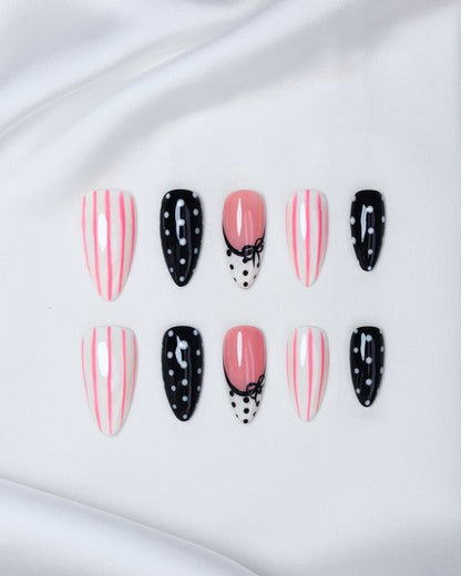 Press On Nail Cute Pink