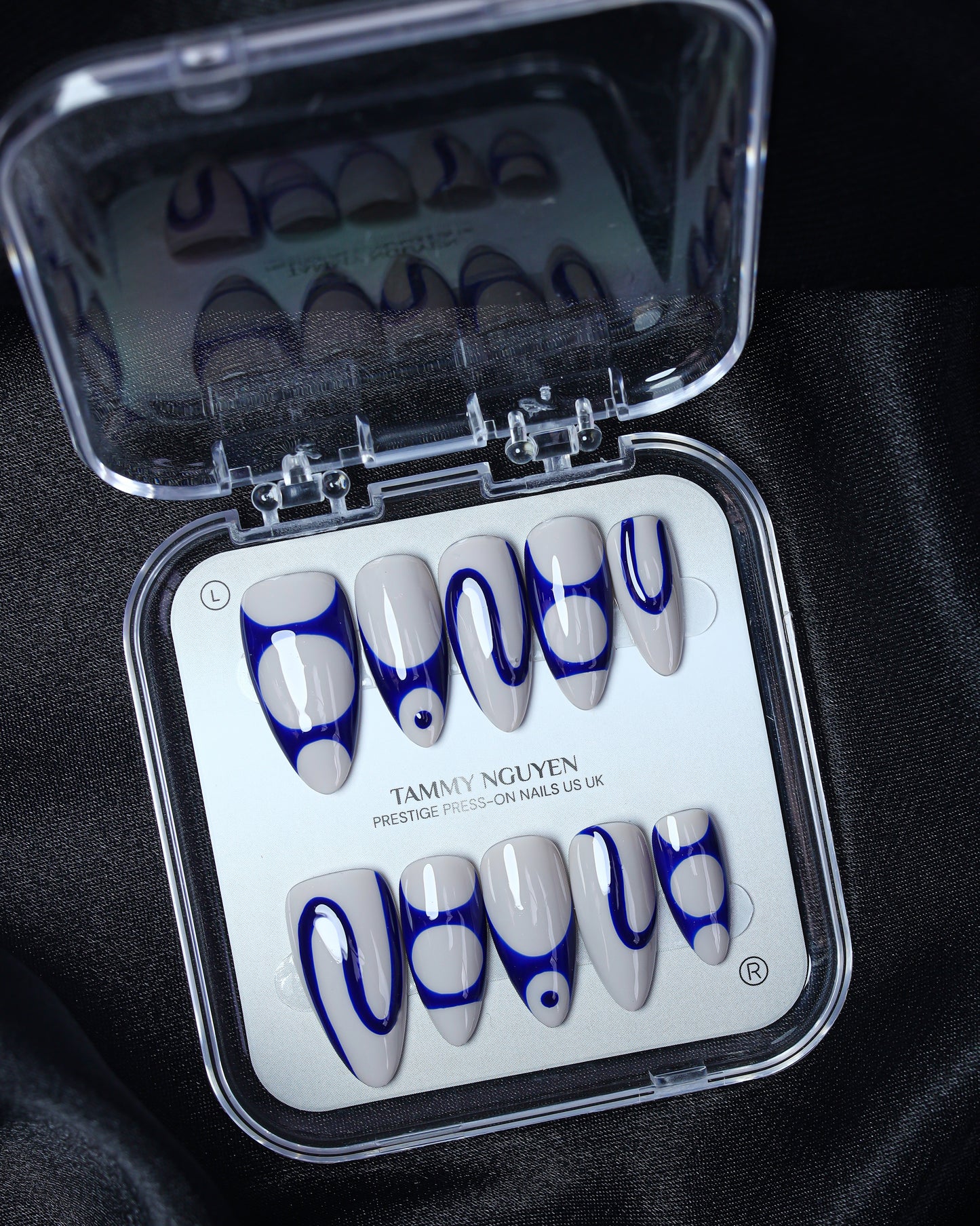 Press On Nail Y2K Y2K Blue Almond