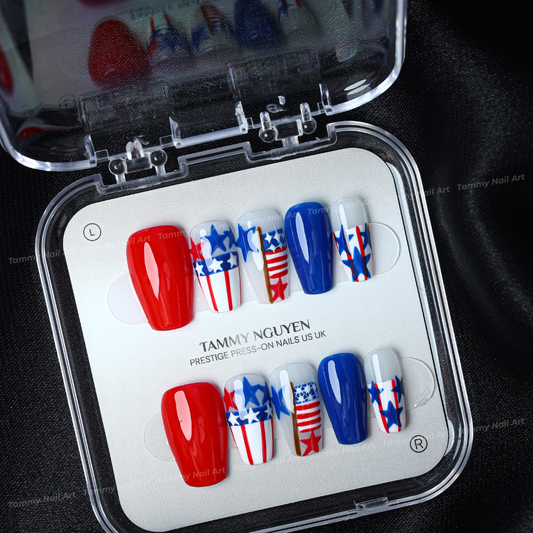 Press-on Nails USA Star