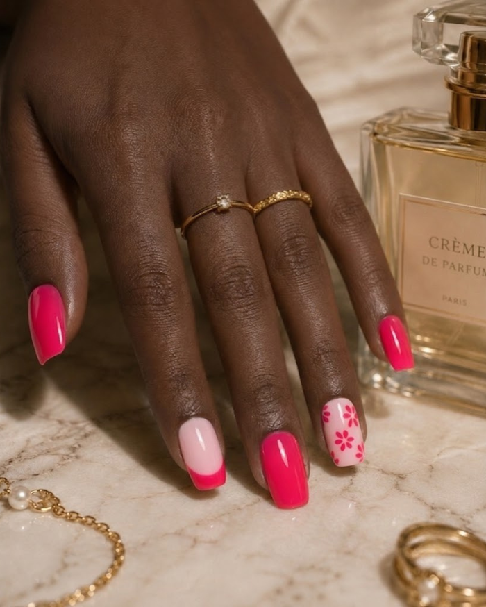 Press-on Nails Sweet Bloom