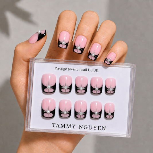 Press-on Nails Pink Eclipse