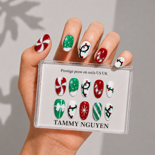 Press-on Nails Noel Cheer
