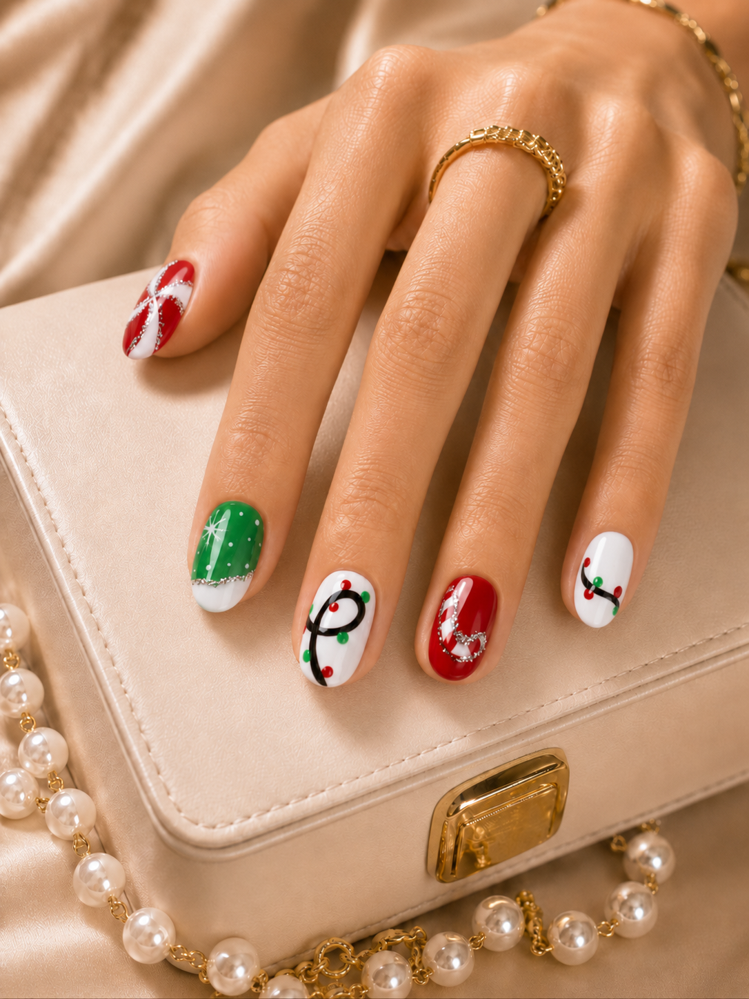 Press-on Nails Noel Cheer