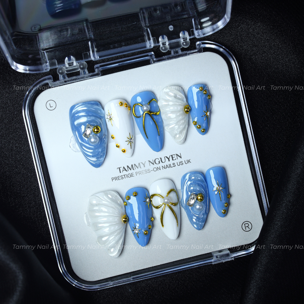 Press On Nail Ocean Princess