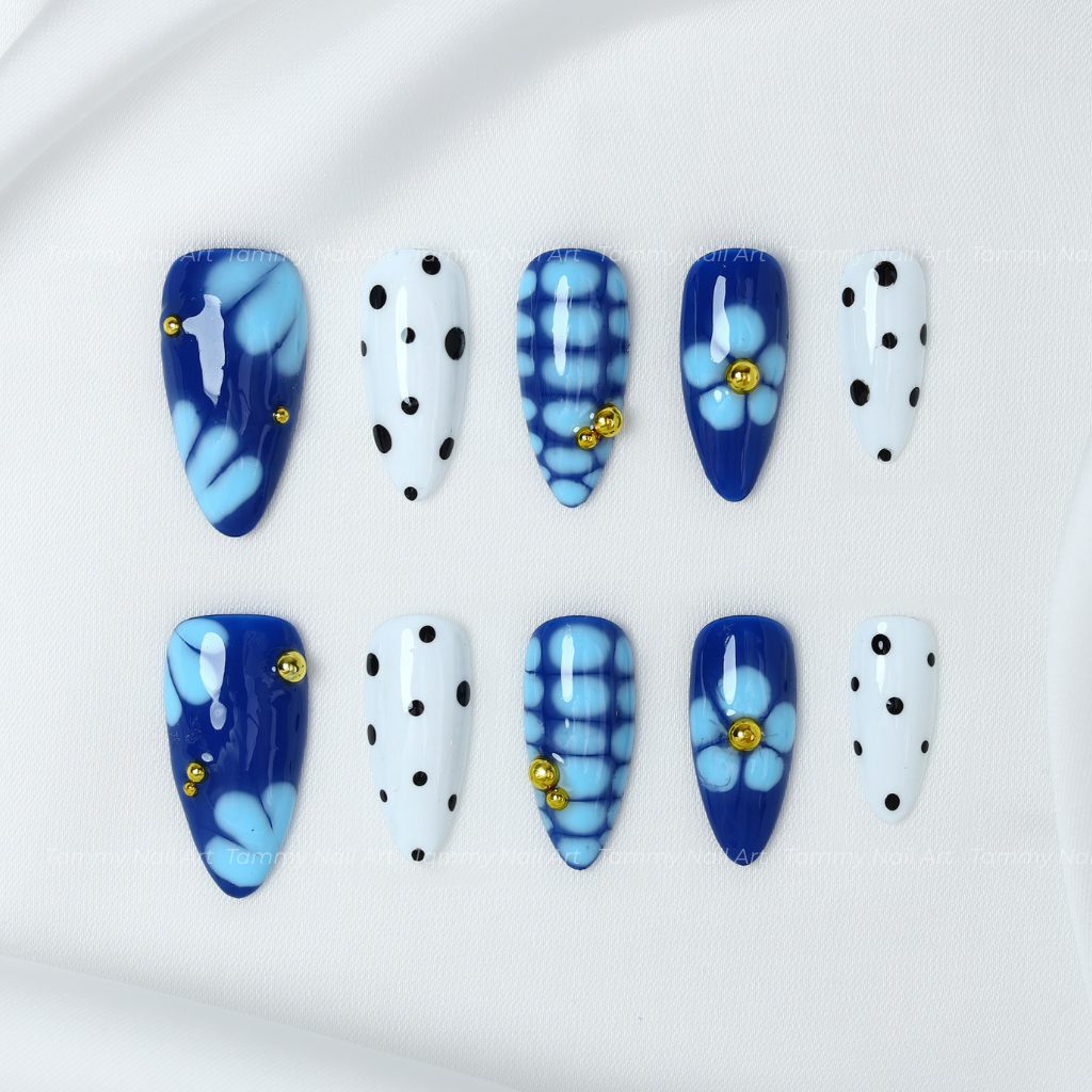 Press On Nail Summer Bloom