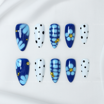 Press On Nail Summer Bloom