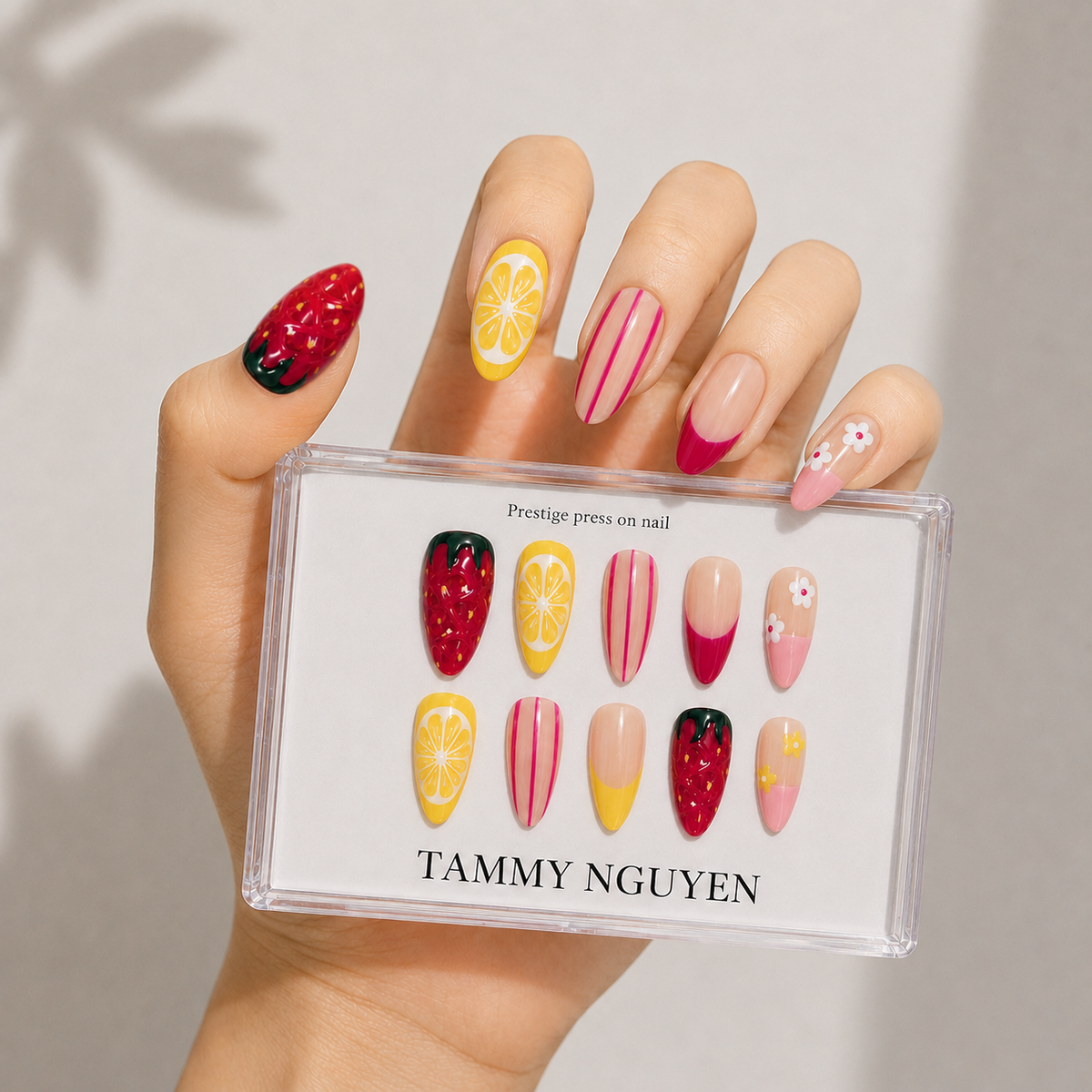 Press On Nail Summer Fruits