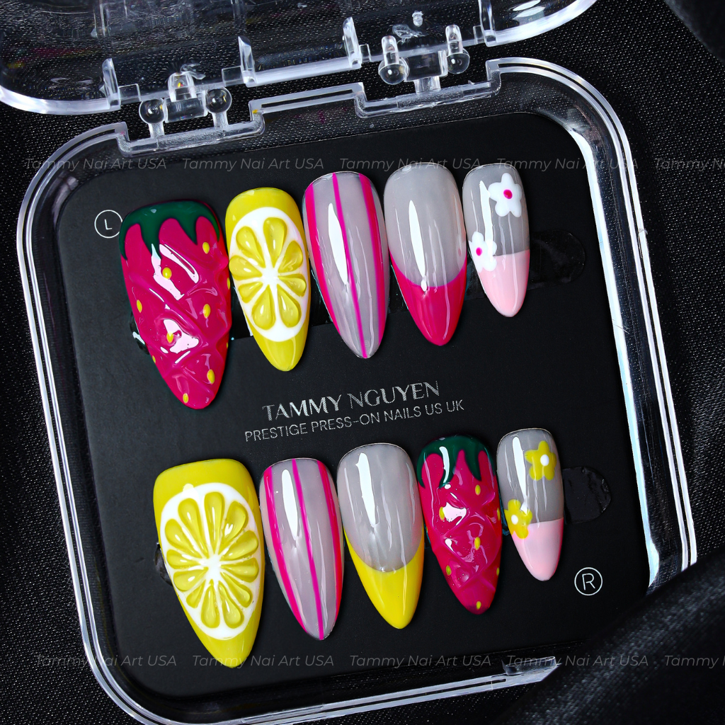 Press On Nail Summer Fruits
