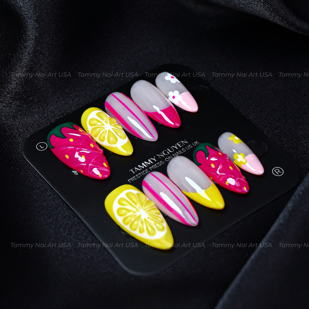 Press On Nail Summer Fruits