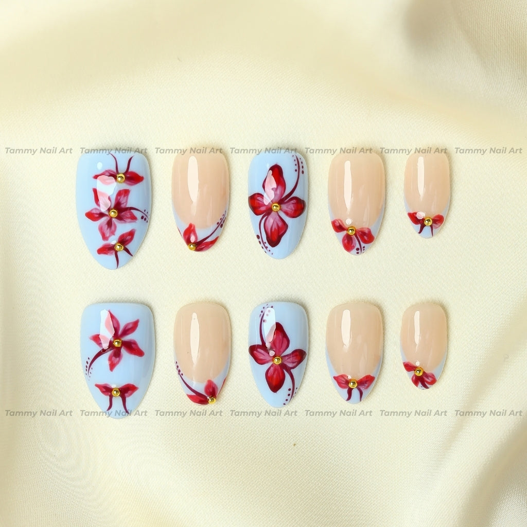 Press-on Nails Petal Kiss
